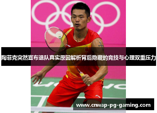 陶菲克突然宣布退队真实原因解析背后隐藏的竞技与心理双重压力